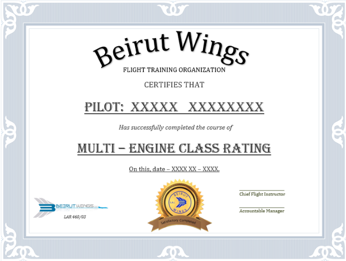 Multi engine rating